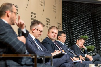Panel Górnictwo – transformacja pod presją. fot. Tomasz Żak / UMWS 