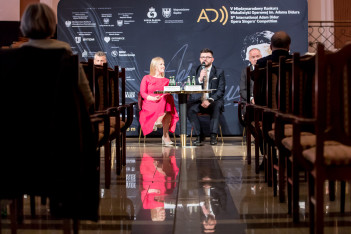  Konferencja prasowa dot. V Międzynarodowego Konkursu Wokalistyki Operowej im. Adama Didura . fot. Tomasz Żak / UMWS 