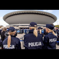  Uroczystość przekazania 85 radiowozów dla śląskiego garnizonu policji. fot. Tomasz Żak / UMWS 