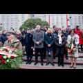  Uroczystości pod pomnikiem Józefa Piłsudskiego w Katowicach. fot. Tomasz Żak / UMWS 