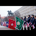  Uroczystości pod pomnikiem Józefa Piłsudskiego w Katowicach. fot. Tomasz Żak / UMWS 