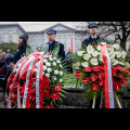  Uroczystości pod pomnikiem Józefa Piłsudskiego w Katowicach. fot. Tomasz Żak / UMWS 