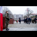  Uroczystości pod pomnikiem Józefa Piłsudskiego w Katowicach. fot. Tomasz Żak / UMWS 