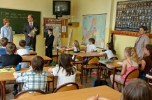  Marszałek Jakub Rychlicki przyjechał prosto z klasy 4a Szkoły Podstawowej nr 1 w Chorzowie. 