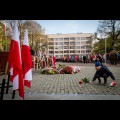  Uroczystości przed pomnikiem Józefa Piłsudskiego w Katowicach / fot. Tomasz Żak / UMWS 